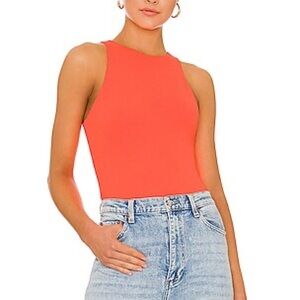 Show Me Your MuMu Best Bodysuit in Neon Orange
